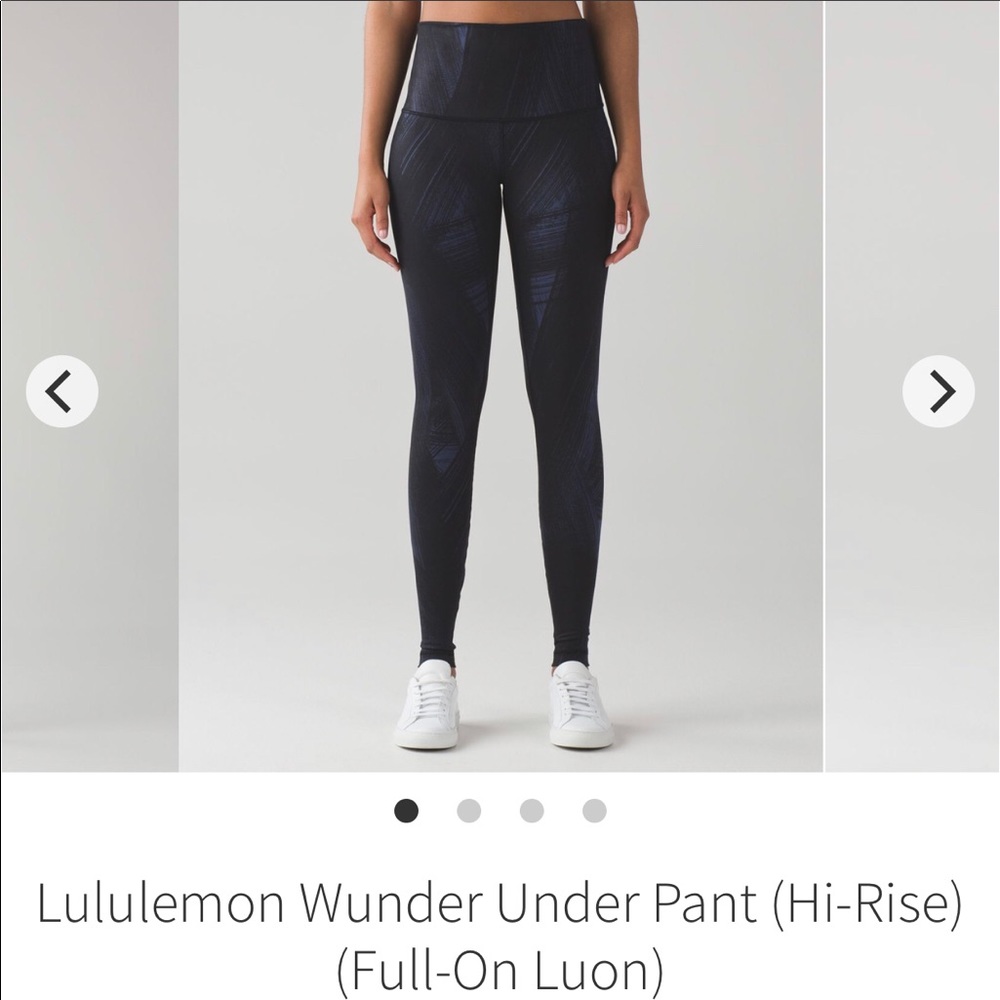Lululemon size 8 Wunder Under Full On Luon